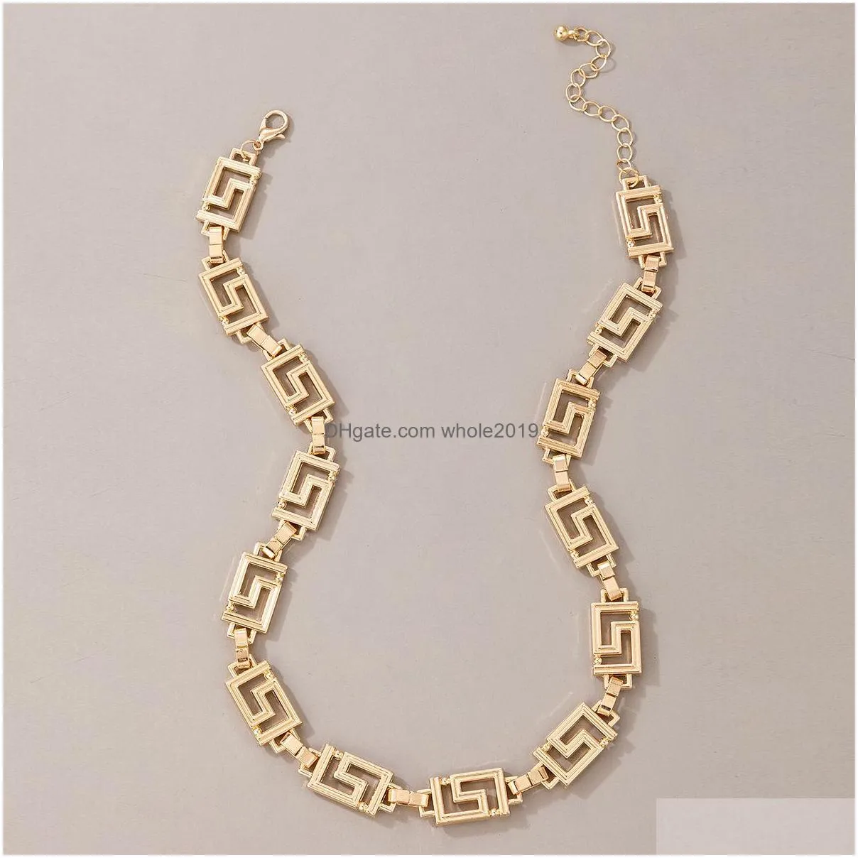 fashion jewelry labyrinth monolayer neck chain necklace short choker necklaces