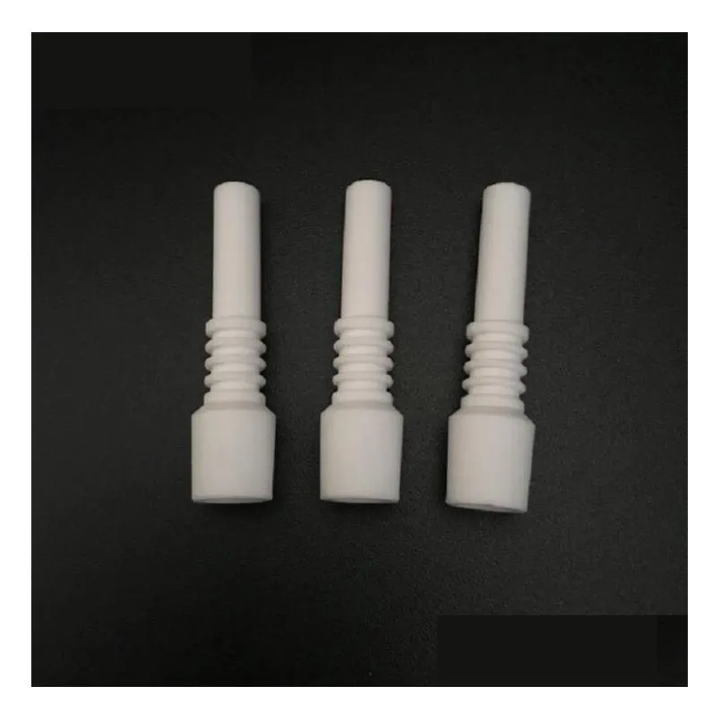 durable ceramic glass smoking nails mini nectar collector ceramic nail 10/14/18mm male ceramic dabber nectar collector kits