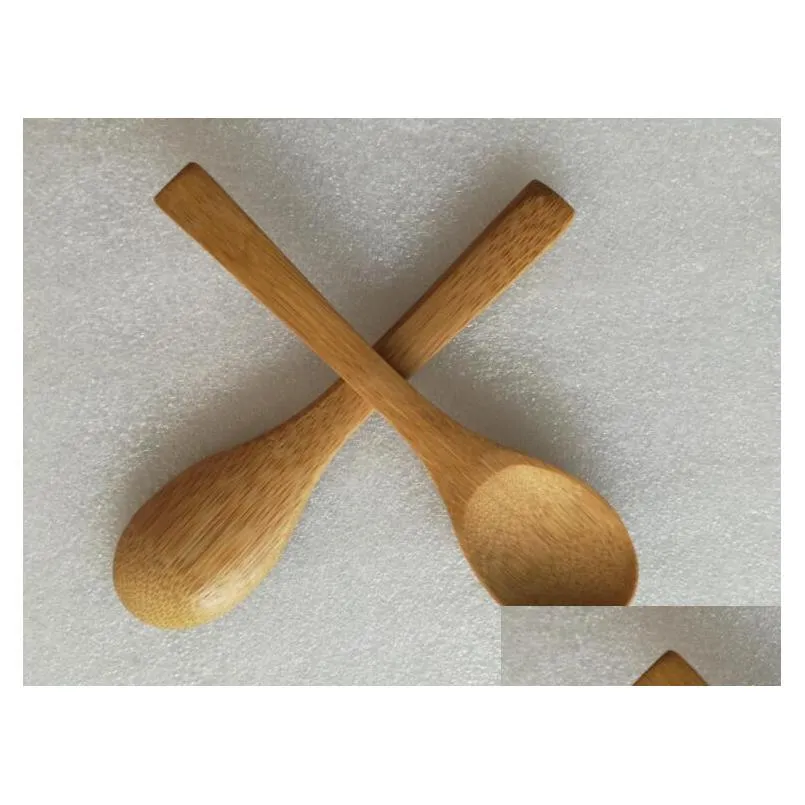 wooden jam spoon baby honey spoon small coffee spoon delicate kitchen using condiment scoop ht12