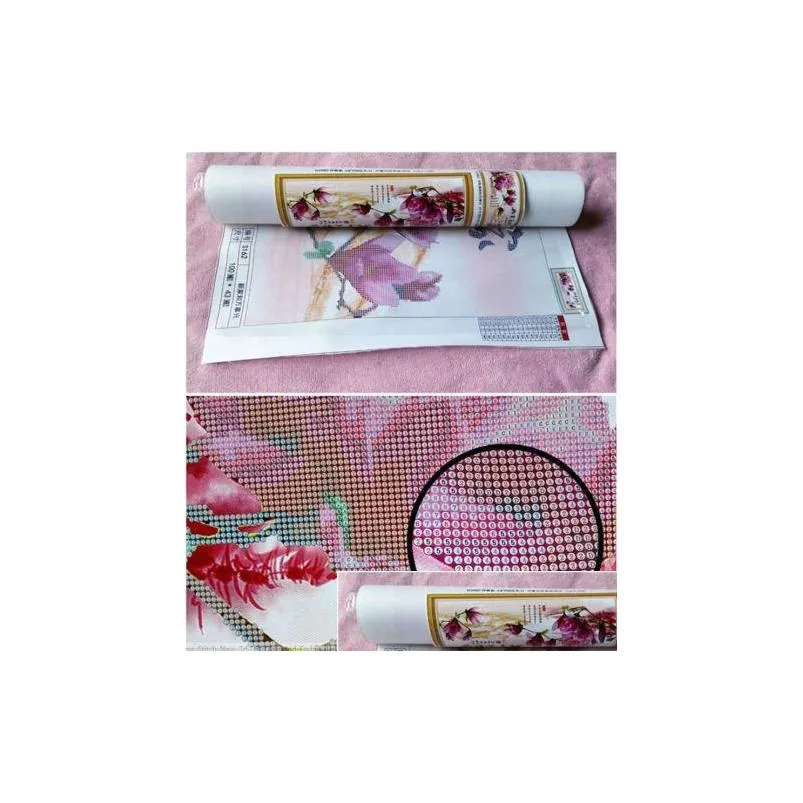 5d rose wall diamond embroidery painting diy rhinestone cross stitch craft kit home decor rose pattern
