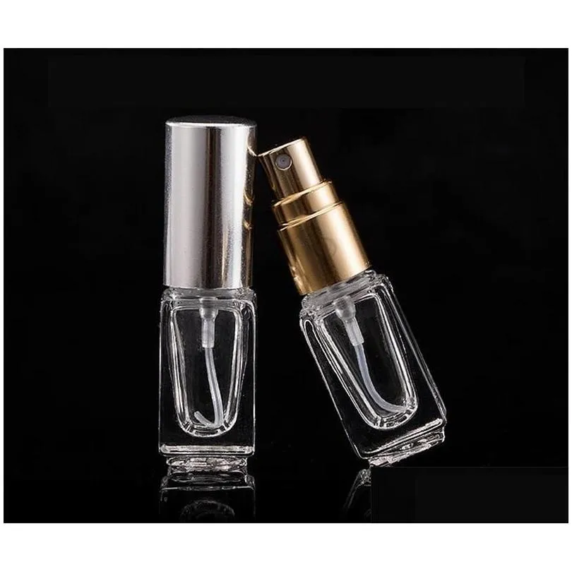 5ml/10ml spray perfume bottle durable travel refillable empty cosmetic container perfume bottle atomizer glass refillable bottles