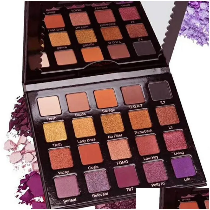 2018 new year and violet voss pro eye shadow palette 20 colors eyeshadow palette top quality shipppiing