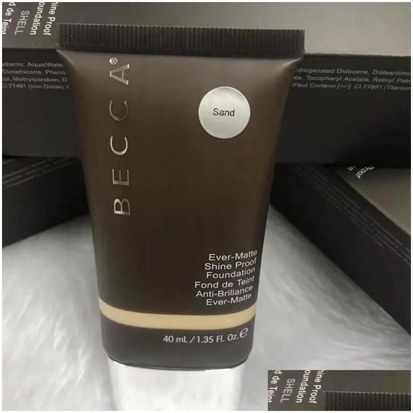 in stock dropshipping makeup becca foundation ever matte shine proof sand and shell bb cream