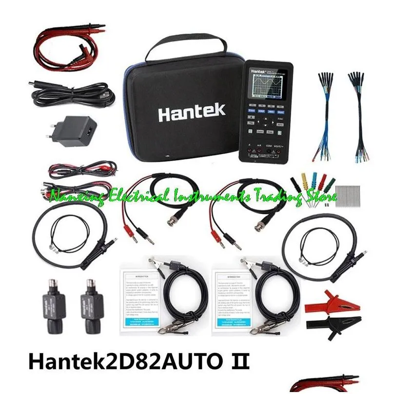 hantek 2d82 auto kit i ii iii 4 in 1 2 channels digital oscilloscopeaddmultimeteraddautomotive diagnosisaddwaveform generator1