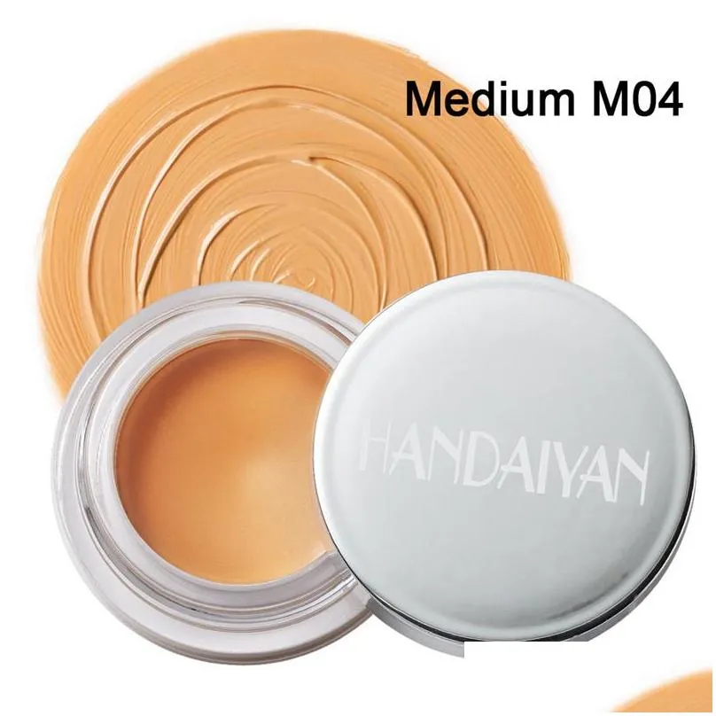 handaiyan face beauty eyeshadow concealer liquid convenient pro eye cream new makeup brushes foundation