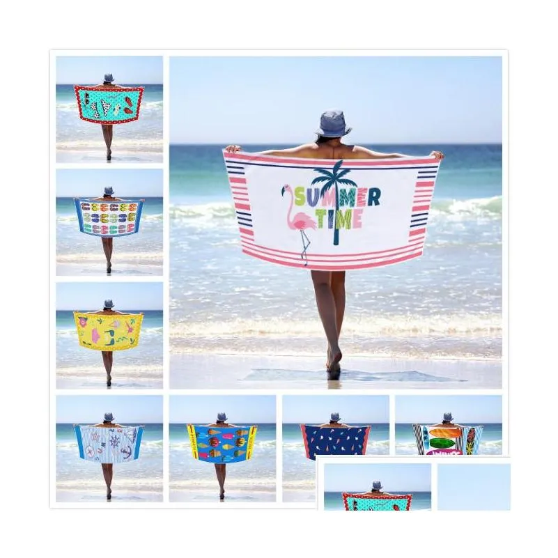 retangel beach towel colorful towel microfiber blanket swimming towels printed adult bath towel leaf pattern sport bath towels