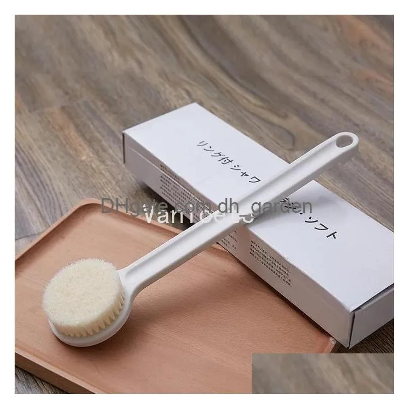 bath brushes dry skin body spa massage brush plastic shower body brushs with long handle by sea t2i52516