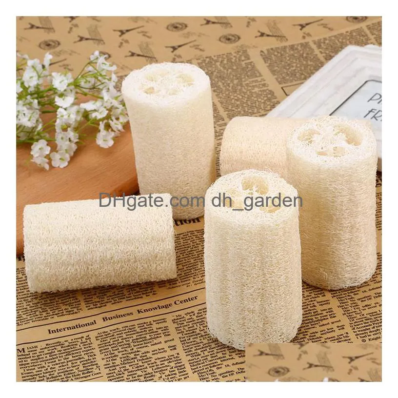 natural loofah luffa sponge with loofah for body remove the dead skin and kitchen tool bath brushes bath towel t2i5794