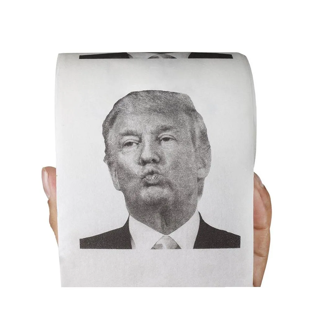 tissue boxes napkins funny toilet paper hillary clinton humour roll novelty kiss gift prank joke
