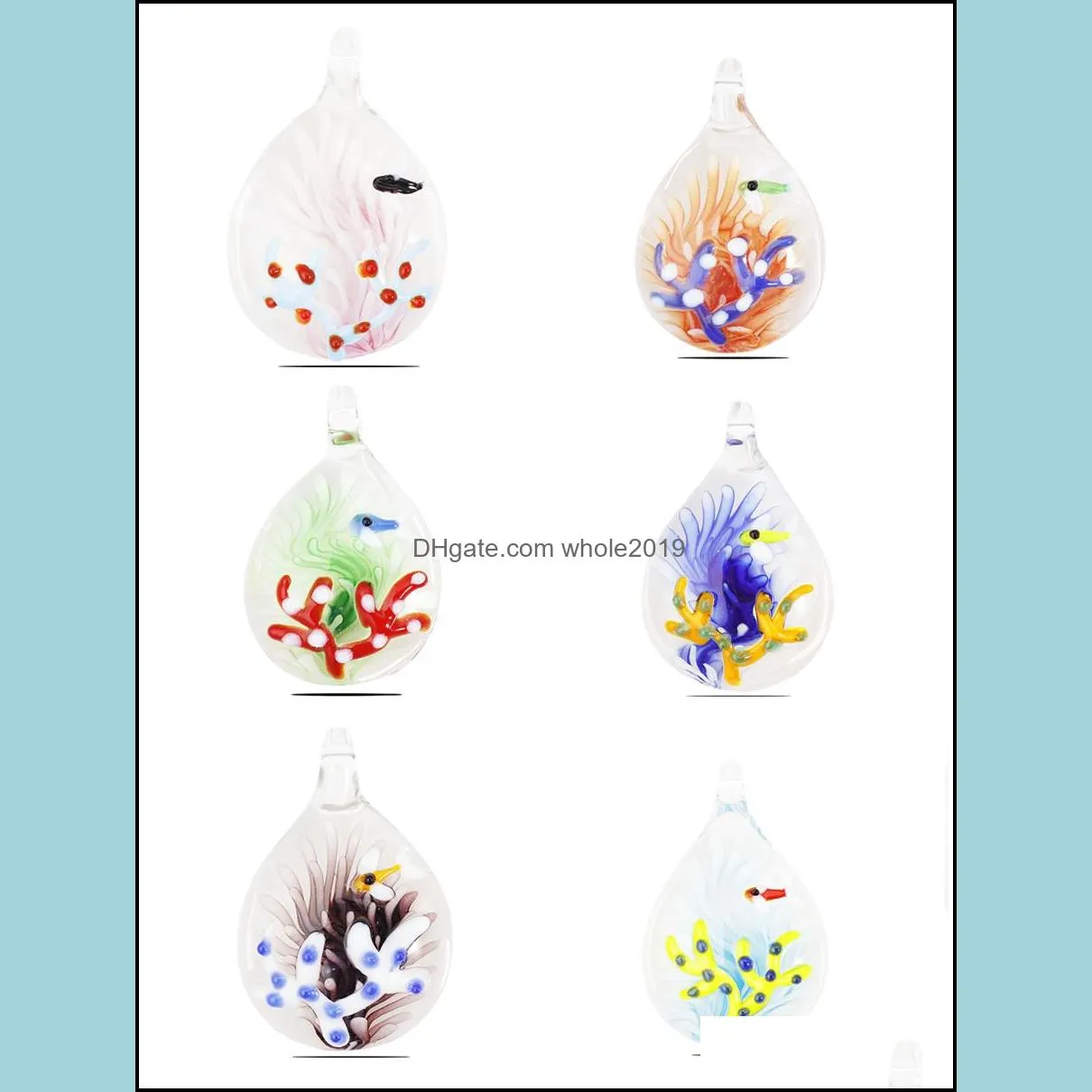 fashion colorful cute animal seaweed pendants for women girls jewelry party gift