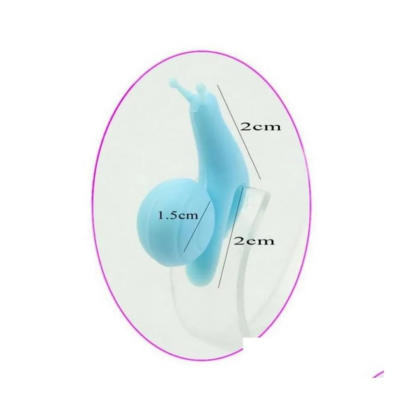 cute snail tea bag holder food grade silicone snail shape wine glass recognizer multi function party bar tool