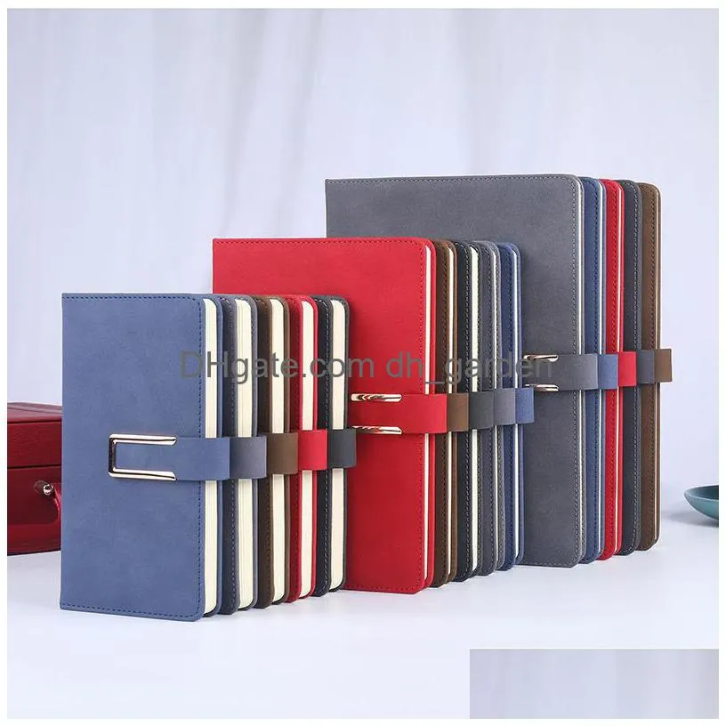 a5 b5 pu leather journal notebook vintage notepad writing classic diary with lined paper for travel planner daily notes