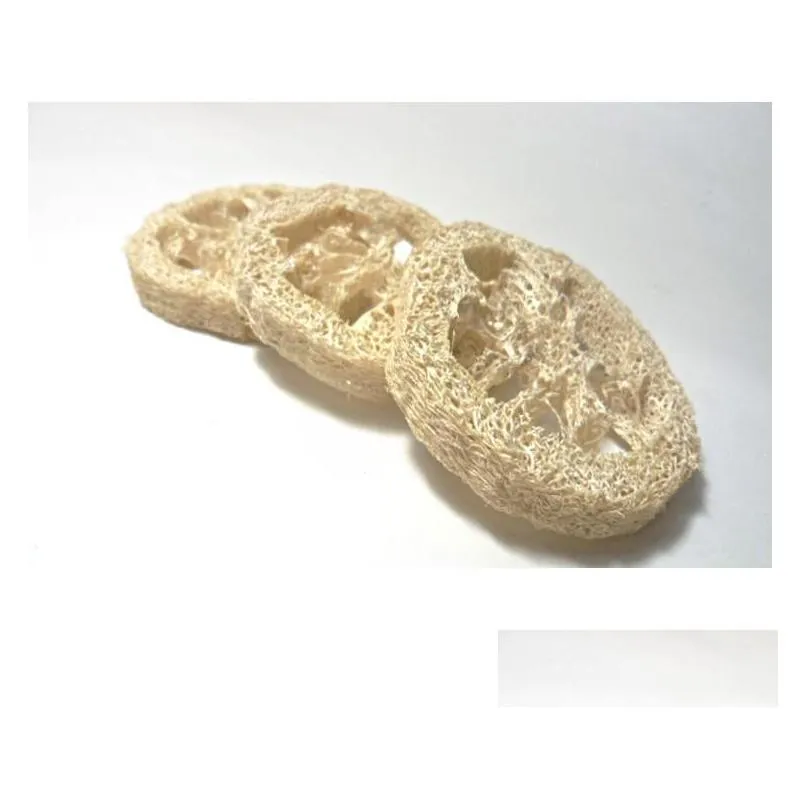 100pcs sponges natural loofah luffa loofa slices handmade diy customize loofah soap tools cleanner