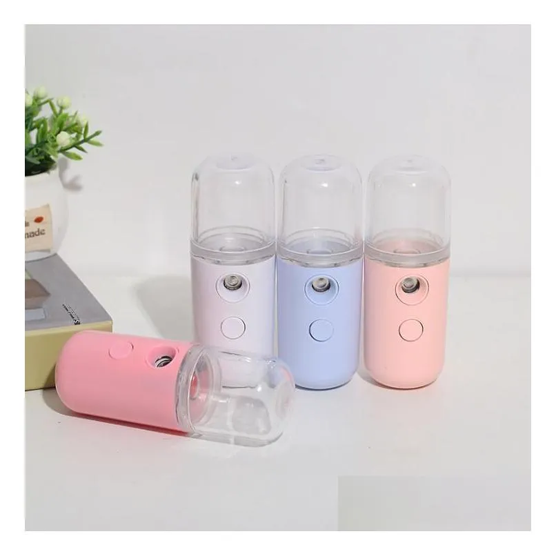 mini mist sprayer usb rechargable facial steamer nano facial mist sprayer cool face spray steamer travel moisturizing face sprayers