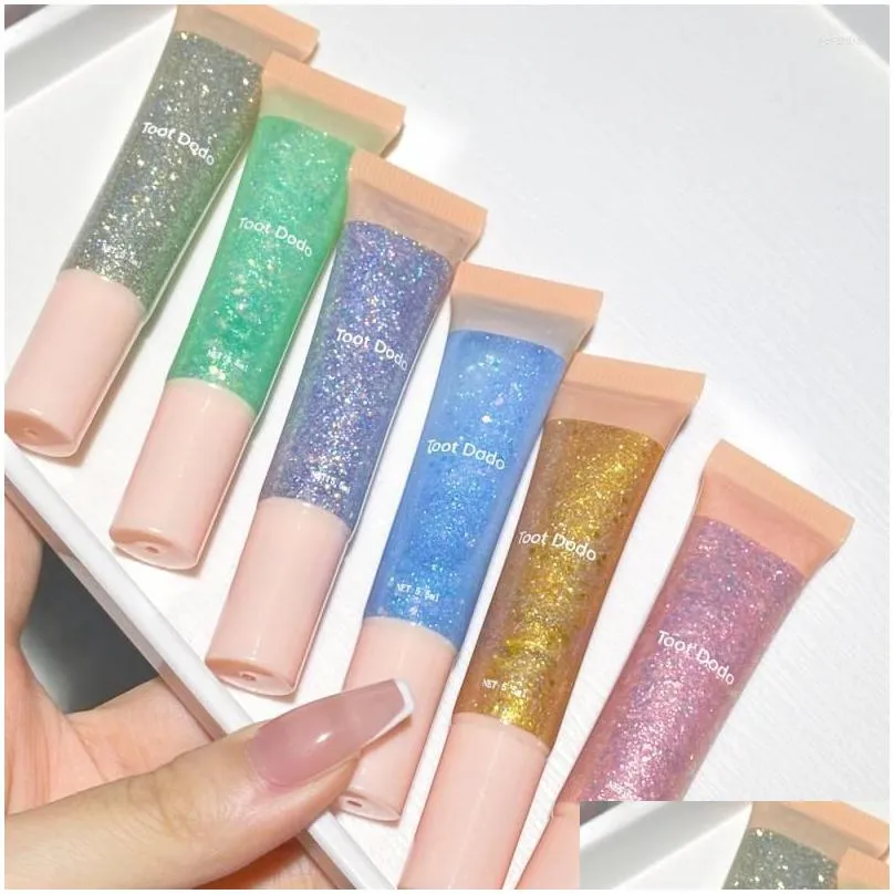 eye shadow shiny diamond sequin liquid eyeshadow glitter shimmer long wearing waterproof party wedding eyes beauty makeup cosmetics