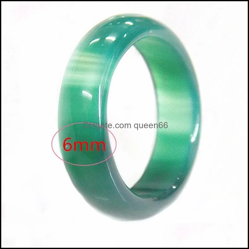 100 mixed size natural high quality jade ring burma straight pick color is full of variation 2 758 q2