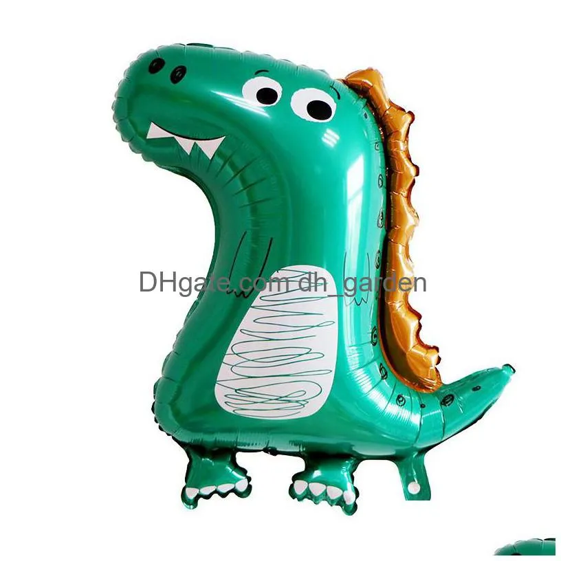 christmas party supplies dinosaur jungle theme party decoration balloon chain set ink green forest series