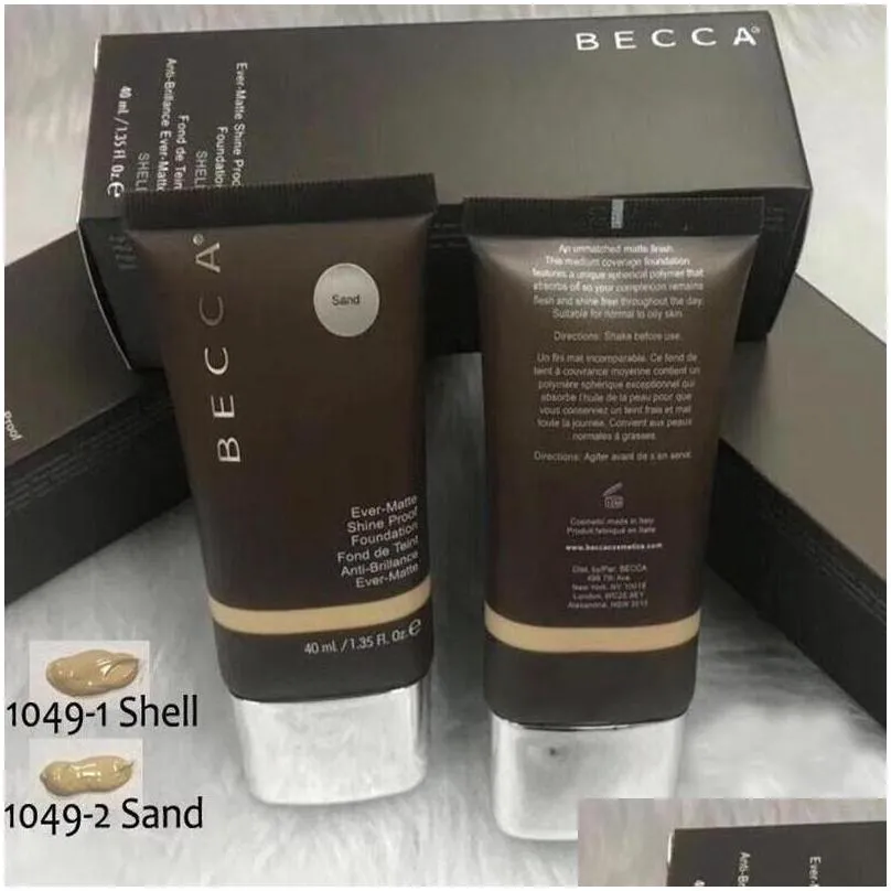 in stock dropshipping makeup becca foundation ever matte shine proof sand and shell bb cream