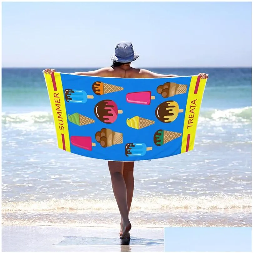 retangel beach towel colorful towel microfiber blanket swimming towels printed adult bath towel leaf pattern sport bath towels