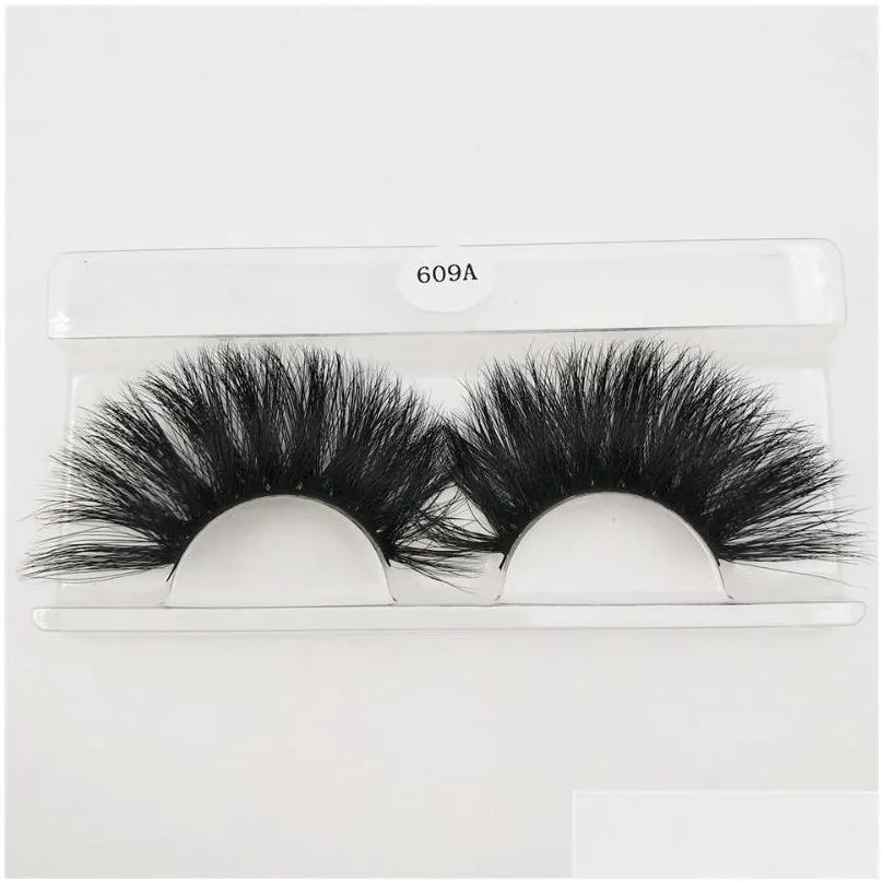 false eyelashes 20/30/40/50 pairs 25mm 3d mink lashes bulk wholesale dramtic long full eyelasehs vendors makeup