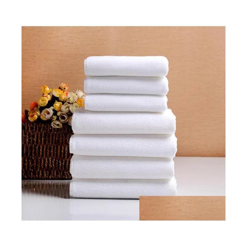 white towel el towels soft towel microfiber fabric home cleaning face bathroom hand hair bath