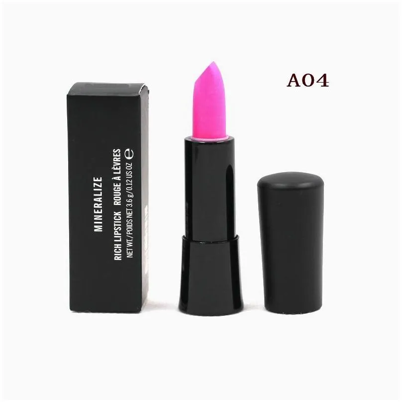makeup rouge lipstick mineralize rich lipsticks longlasting easy to wear coloris wholesale makeup lip stick