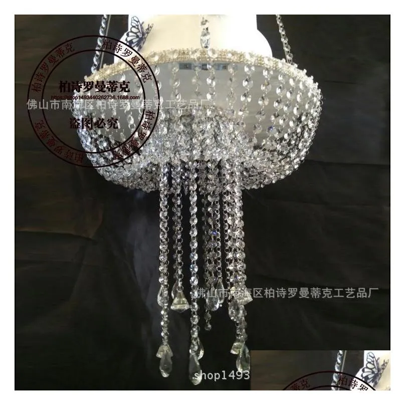 party decoration crystal hanging cake stand fantasy weddings and decor wedding