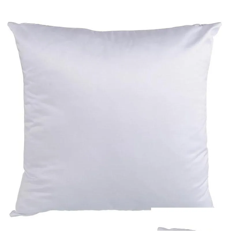 3 sizes sublimation pillowcase doublefaced heat transfer printing pillow covers blank pillow cushion without insert polyester pillow