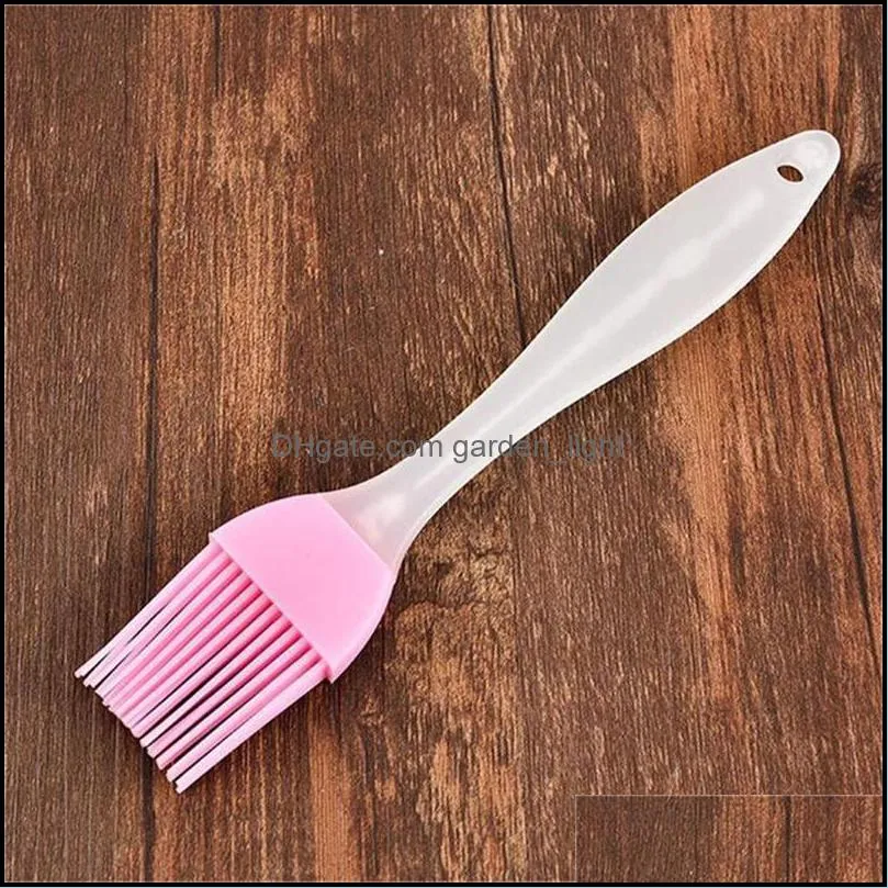 silicone baking basting brush new liquid oil cake brush color random pastry cream for bread bbq utensil safety cook tools