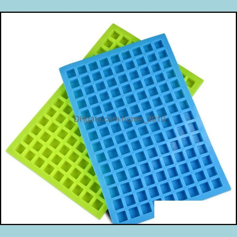 126 hole lattice ice cub silicone mold cake mousse for ice creams ice tray chocolates pastry art pan dessert baking moulds sn3557