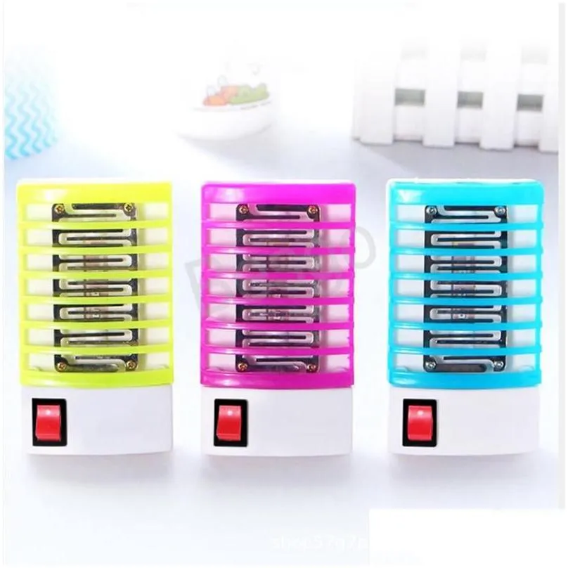 electric shock mosquito killer lamp home bedroom mute insect repellent indoor pest control mosquitoes control artifact supplies bh6939