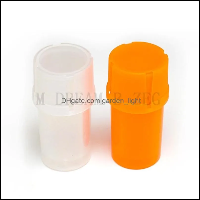 3 layer plastic tobacco herb grinders smoking grinder tobacco spice grinder plastic dry herb grinders new arrival