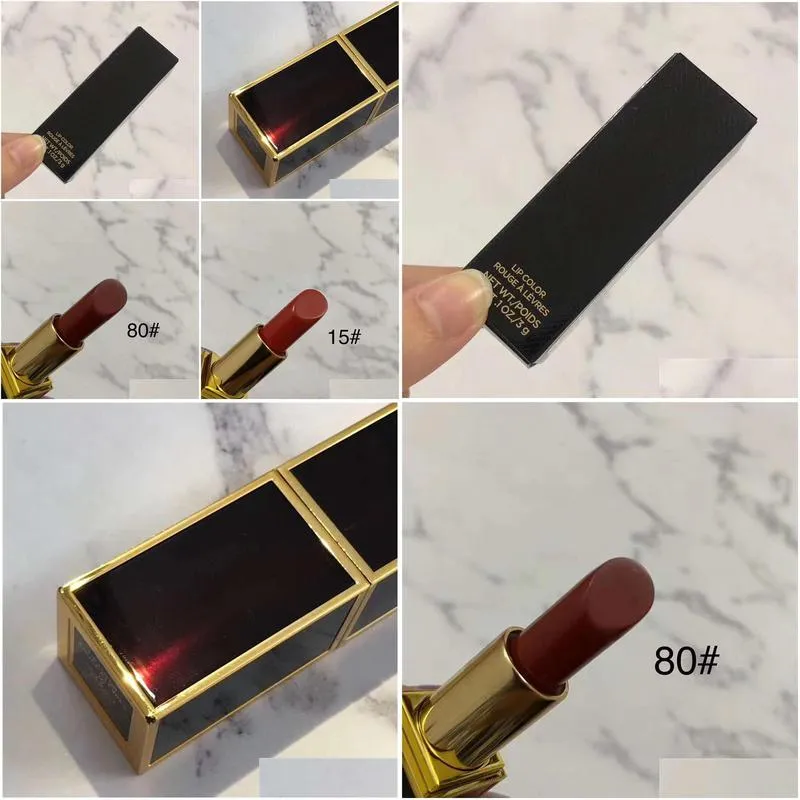 top quality brand lipstick lip matte color limited 15 16 80 metal tube