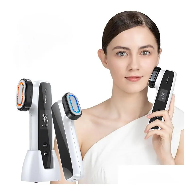 multifunction face massage beauty product kakusan brand wholesale ems hot cold machine at home use personal facial spa therapy rf