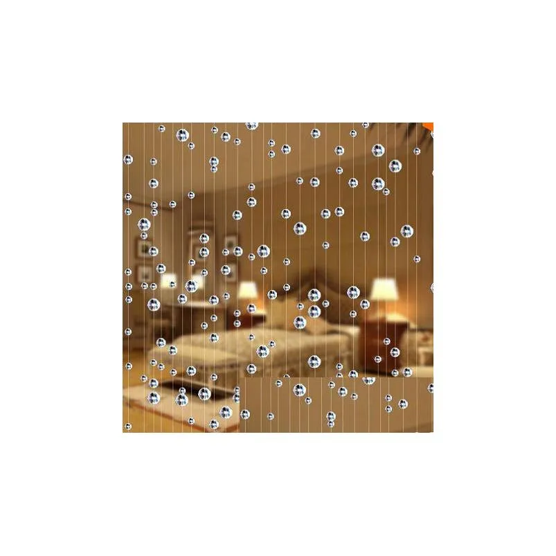 fashion crystal glass bead curtain indoor home decoration wedding backdrop decoration window