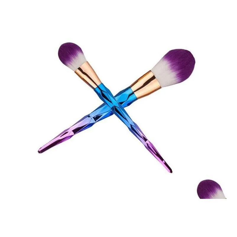 2017 new brush kit professional vander 7pcs cream power professional makeup brushes multipurpose beauty cosmetic puff batch kabuki