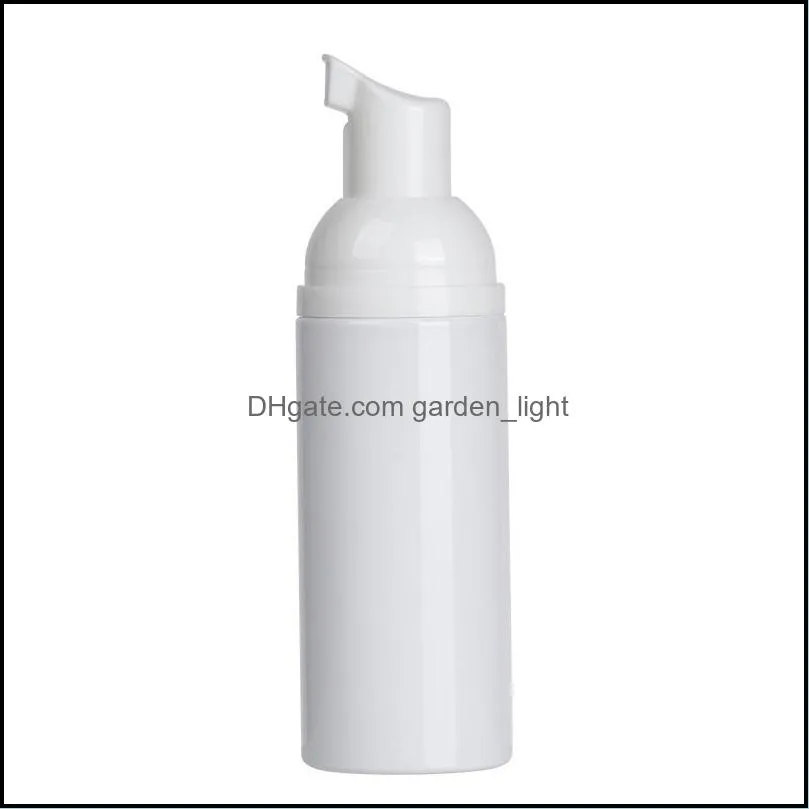 30ml 60ml plastic soap dispenser bottle clear white foam pump mousses liquid lotion shampoo foaming bottles
