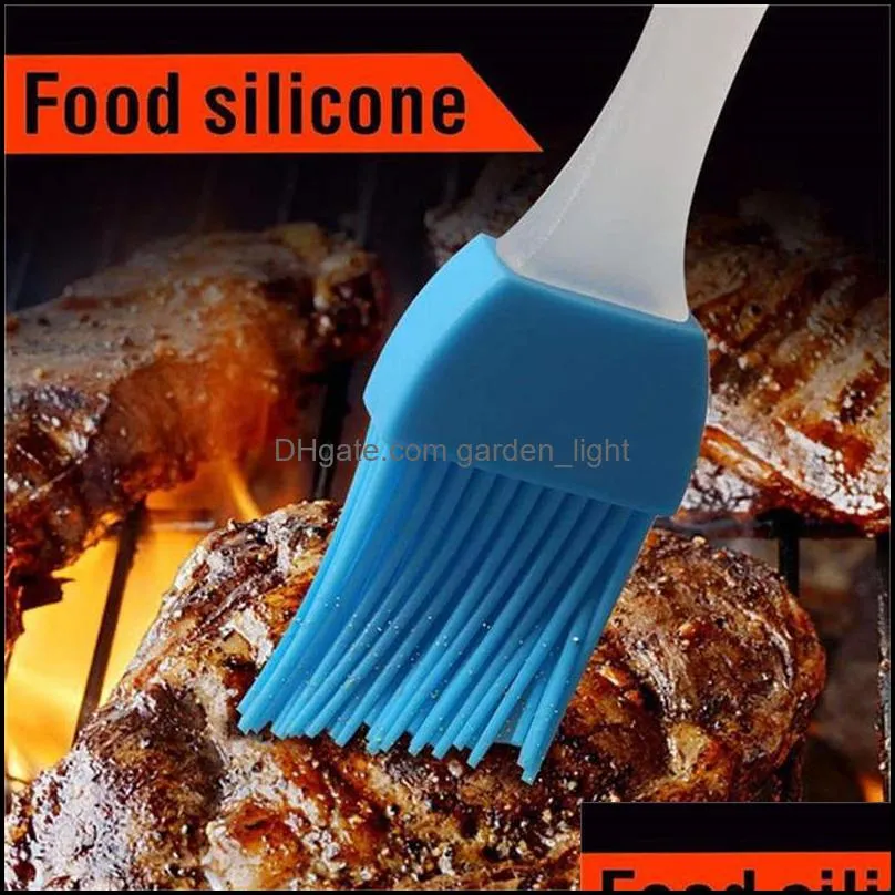 newest silicone brush baking bakeware bread cook brushes pastry oil nonstick bbq basting brushes tool best kitchen gadget