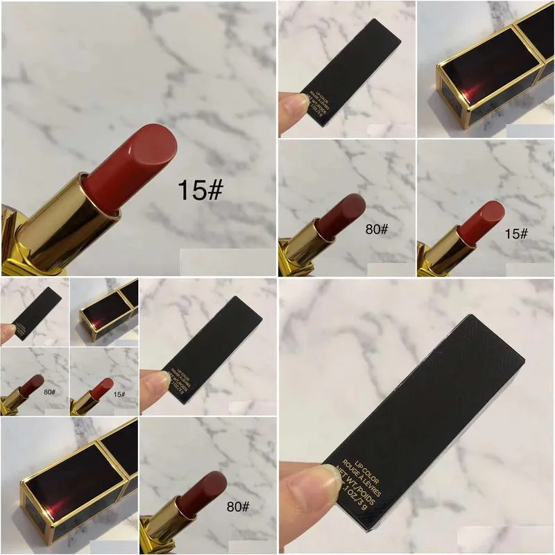 top quality brand lipstick lip matte color limited 15 16 80 metal tube