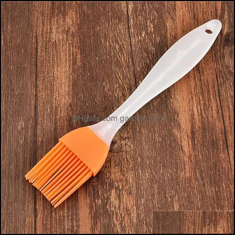 silicone baking basting brush new liquid oil cake brush color random pastry cream for bread bbq utensil safety cook tools