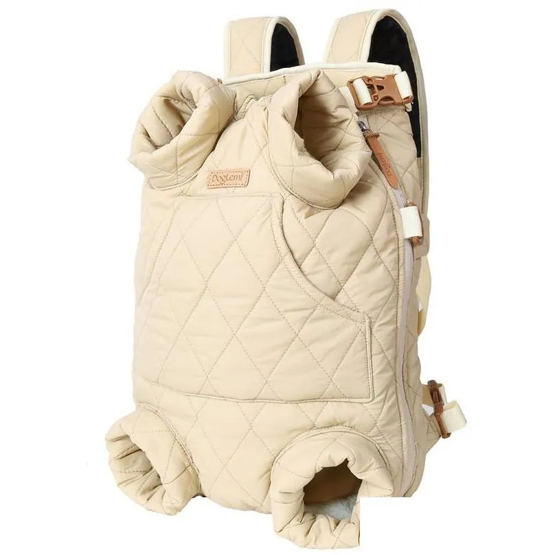 dog car seat covers winter pet backpack thicken warm cat hands portable travel carrier for small dogs windproof safety bag