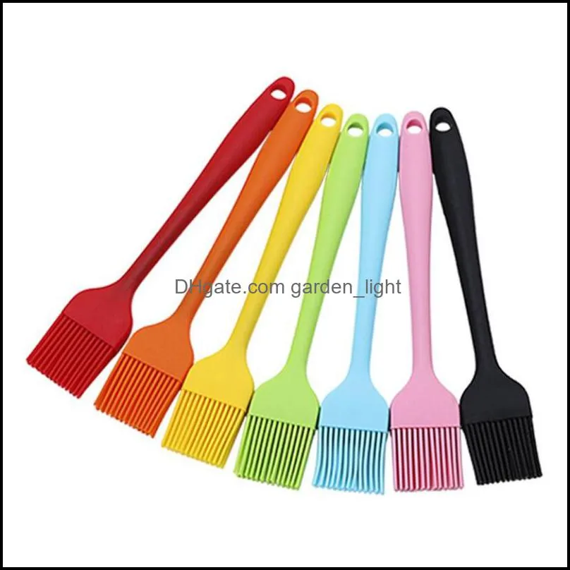 silicone baking brush bread chef pastry oil butter paint brush barbecue brushes silicone baking bbq tool kitchen accessories
