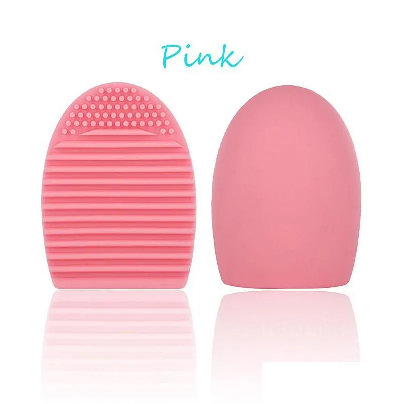 silicone makeup cleaning brushes makeup washing brush scrubber board cosmetic cleaning brushes