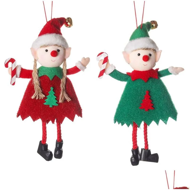 2023 new crossborder christmas cute fairy doll christmas tree decoration pendant accessories