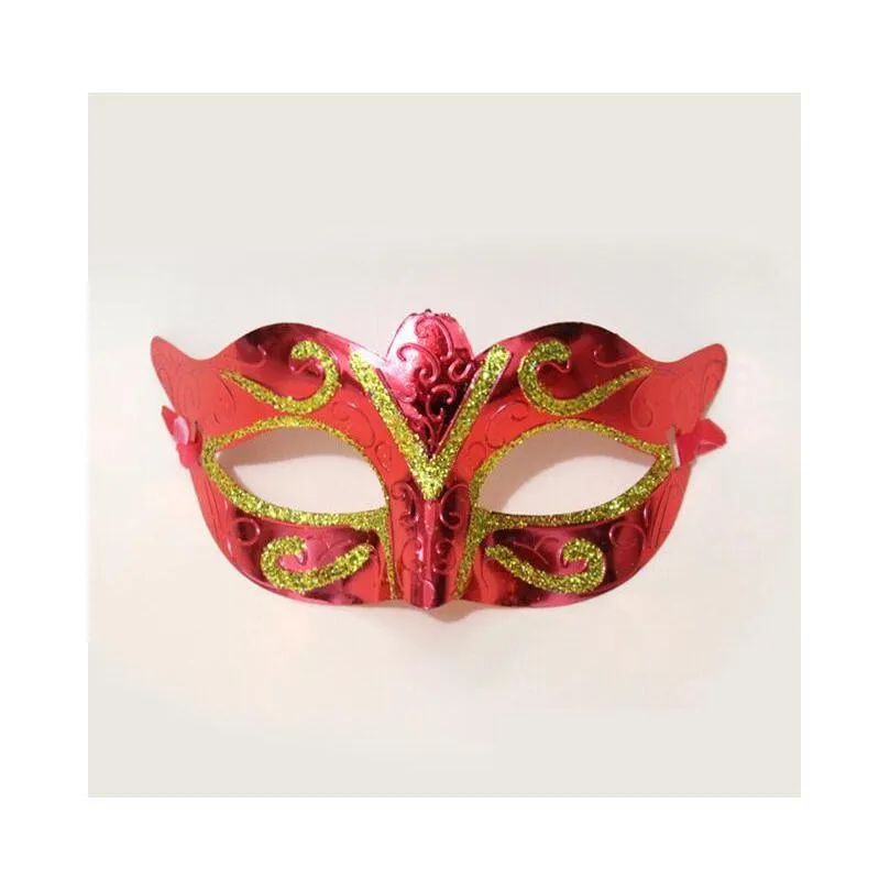 random color sent party mask men women with bling gold glitter halloween masquerade venetian masks for costume cosplay mardi gras