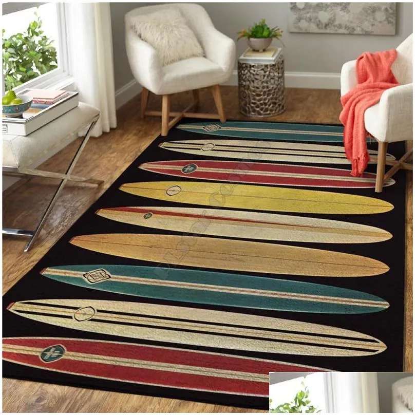 baseball printed carpet square antiskid area floor mat 3d rug nonslip dining room living soft bedroom 02 carpets