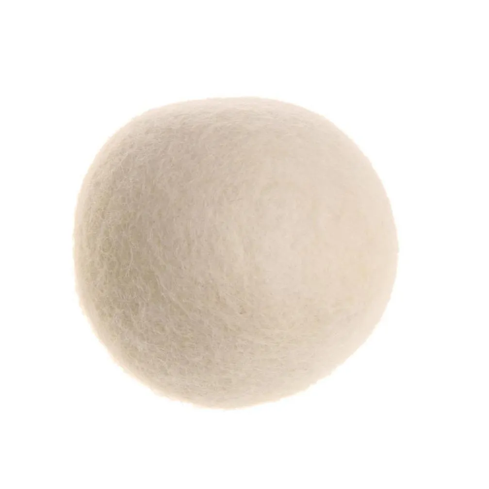 fast ship 7cm reusable laundry clean ball natural organic laundry fabric softener ball premium organic wool dryer balls fy3645 f0415