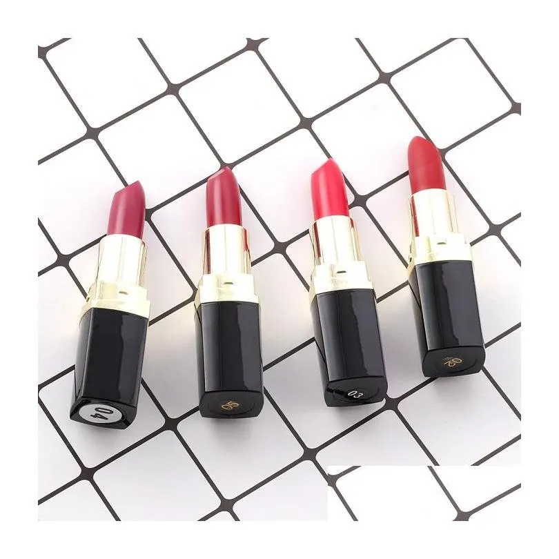 lipsticks new cosmetics makeup rouge lipstick lips stick matte durable not easy to decolorize clarinet lipstick 40 color for option