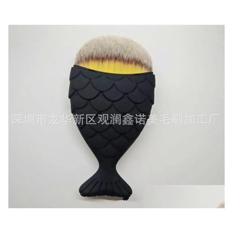 hot new beauty makeup brushes mermaid handle wizard magic wand brushes shipping