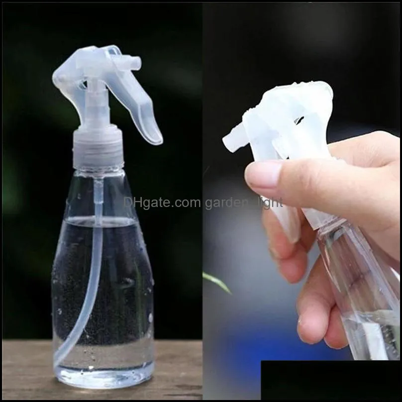 200ml portable clear spray bottle handheld plant water sprayer essential oil cleaner liquid atomizer home garden watering tools